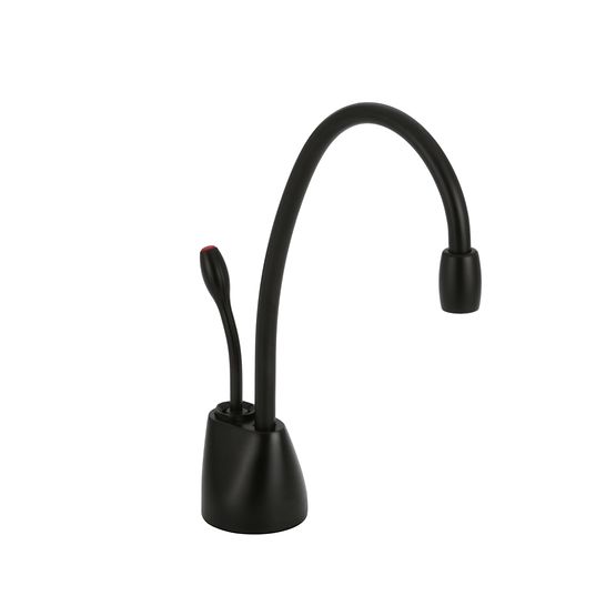 InSinkErator 44251Y Indulge Contemporary Hot Only Faucet (F-GN1100-Matte Black)