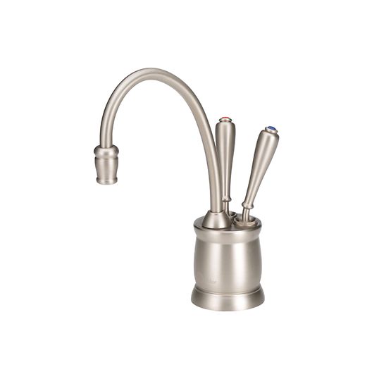 InSinkErator 44393B Indulge Tuscan Hot/Cool Faucet (F-HC2215-Satin Nickel)