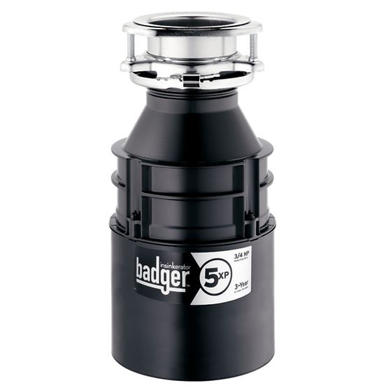 InSinkErator 79326-ISE Badger 5XP Garbage Disposal, 3/4 HP