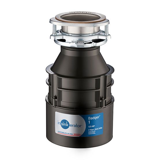 InSinkErator 79880-ISE Badger 1 Garbage Disposal, 1/3 HP