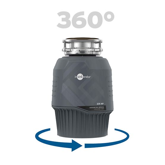 InSinkErator 80021-ISE Evolution .75 HP Garbage Disposal