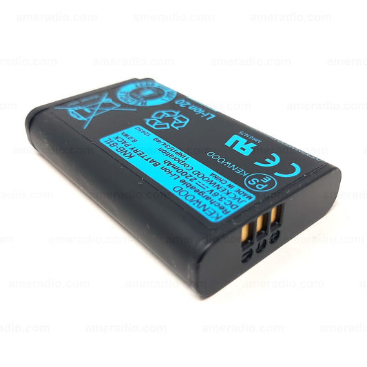 Kenwood KNB-81LW Li-ion Rechargeable Battery, 2200 mAh Standard 3.6 V, Original Accessory for NX-P500K Two-Way Radio, OEM, (Charger Not Included)