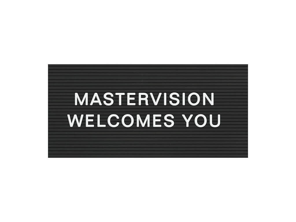 MasterVision CAR1002 Letter Board Interchangeable Characters