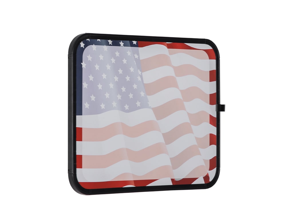 MasterVision CLK027202 American Flag Magnetic Dry-Erase Lap Board