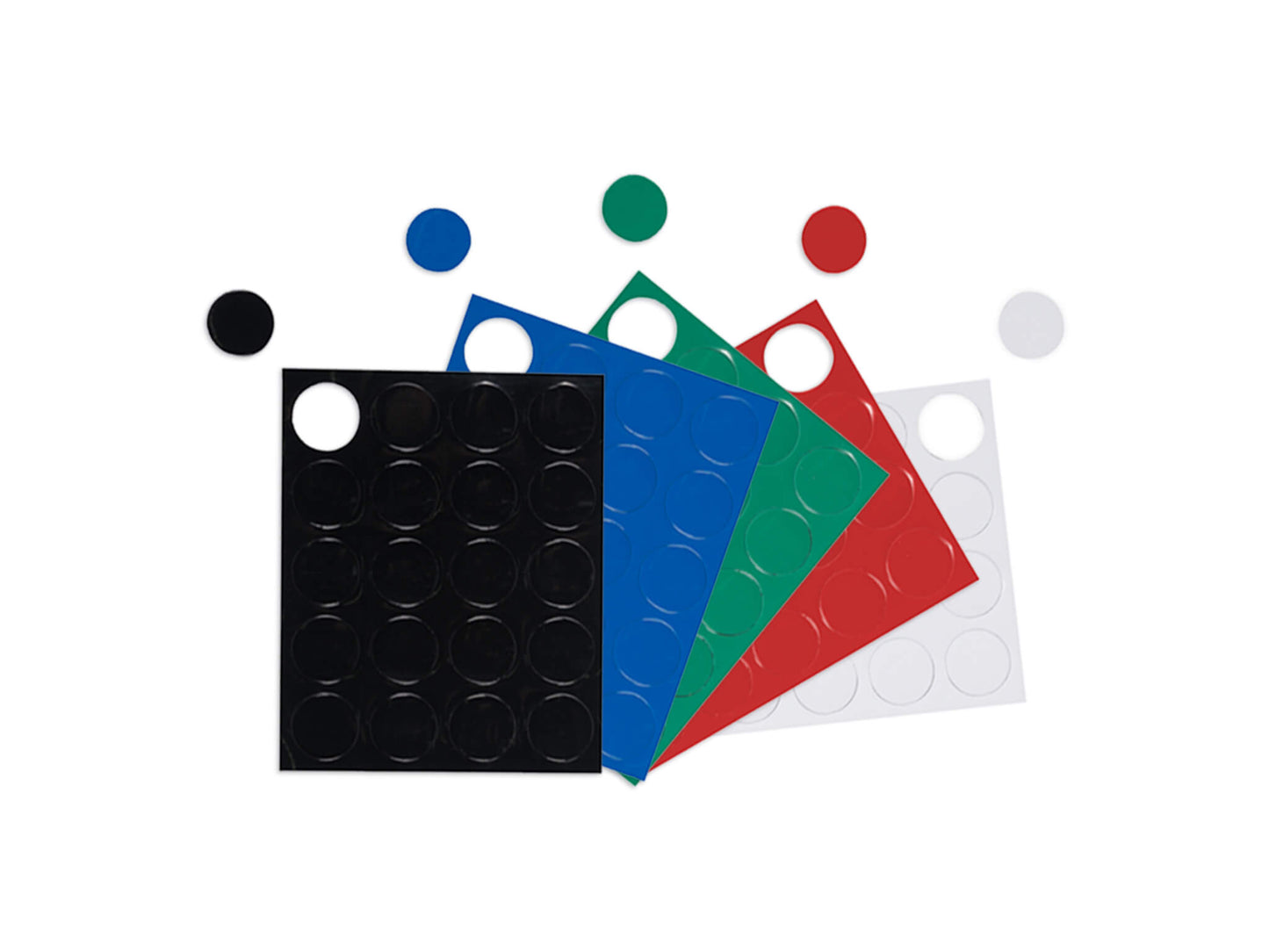 MasterVision FM1602 Magnetic Color Coding Dots