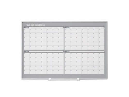 MasterVision GA03105830 4 Month Magnetic Dry-Erase Planner