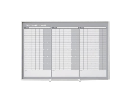 MasterVision GA03204830 3 Month Magnetic Dry-Erase Planner