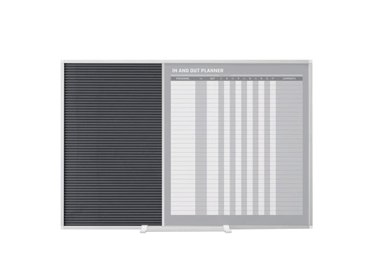 MasterVision GA0387830 In/Out Magnetic Dry-Erase And Letter Board Combo