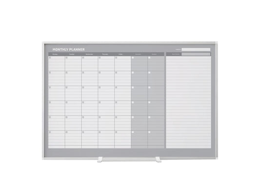 MasterVision GA0397830 Monthly Magnetic Dry-Erase Planner