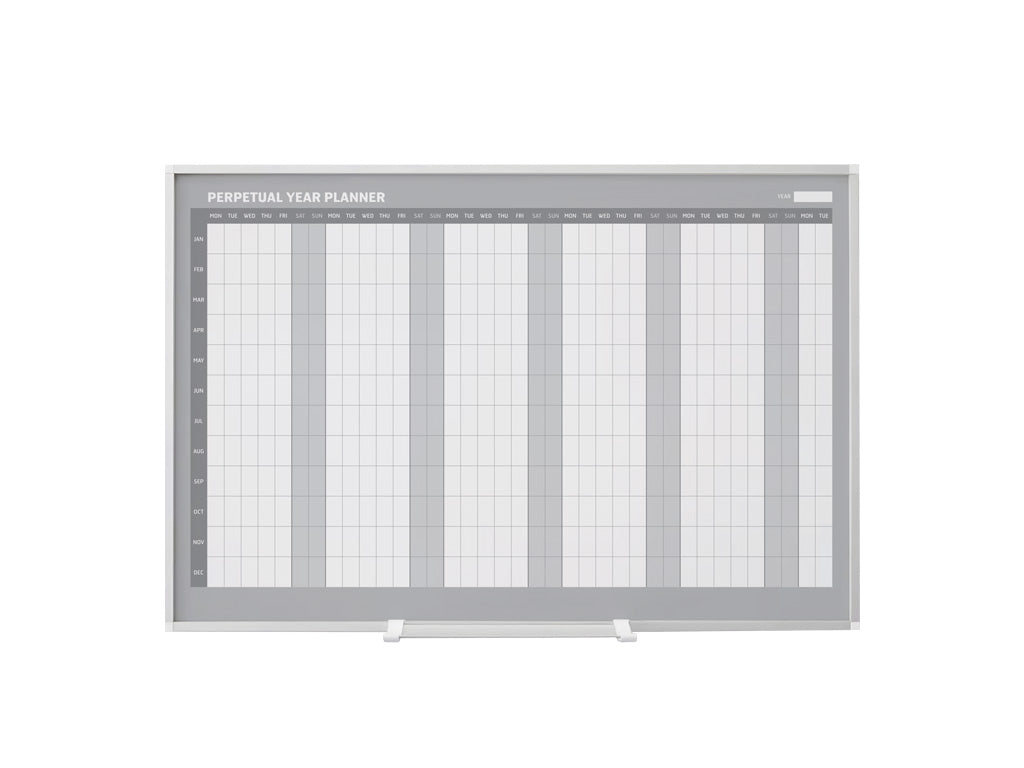 MasterVision GA0594830 Annual Yearly Magnetic Dry-Erase Planner