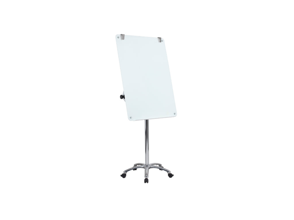 MasterVision GEA4850116 Heavy-Duty Magnetic Glass Mobile Easel