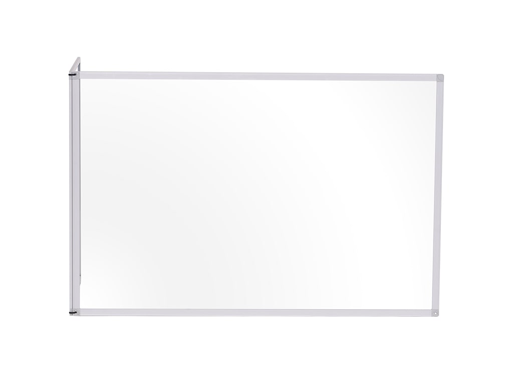 MasterVision GL07209101 Duo Glass Board Aluminum Framed With Clamps