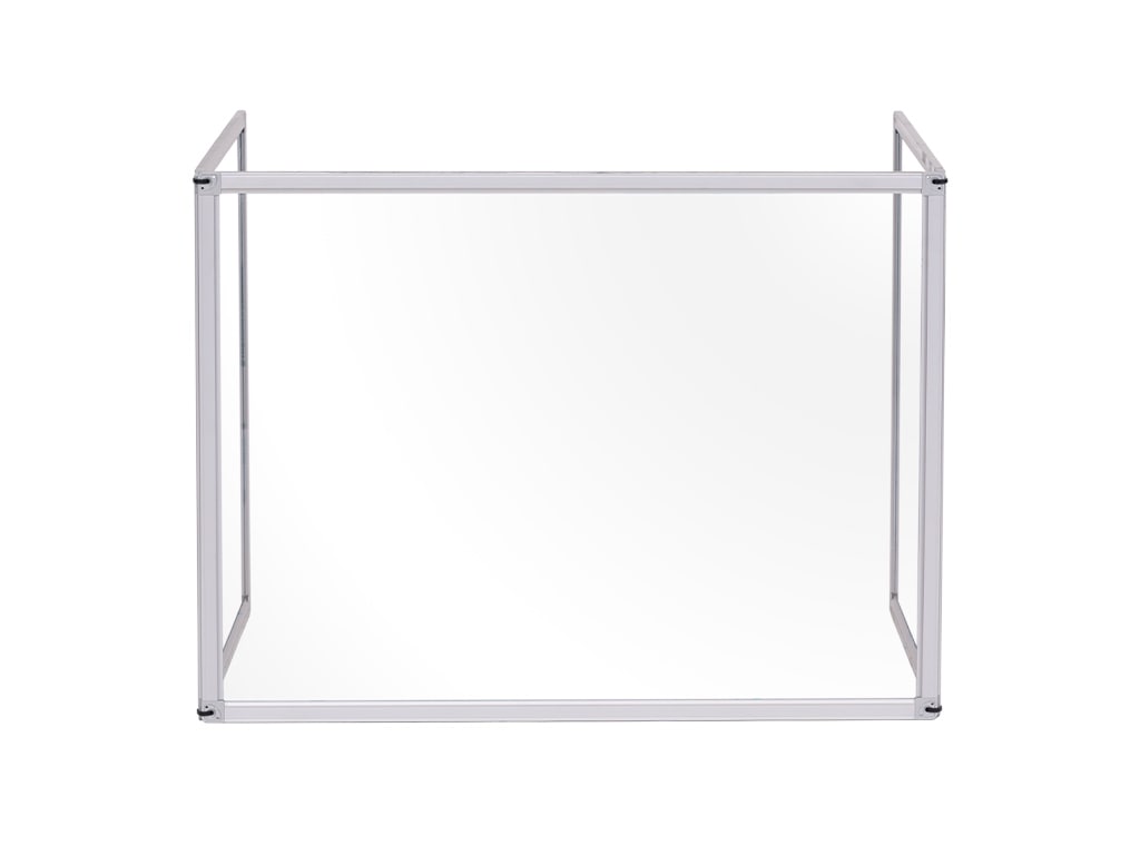 MasterVision GL07219101 Trio Glass Board Aluminum Framed With Clamps