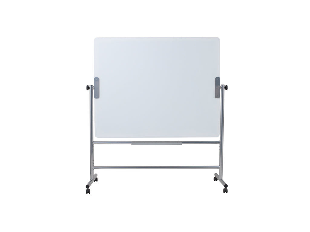 MasterVision GQR0450GR Heavy-Duty Magnetic Glass Reversable Easel