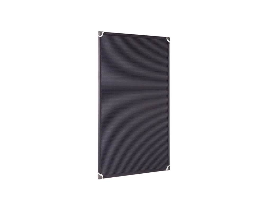 MasterVision LET03031810 Letter Board Black Aluminum Frame