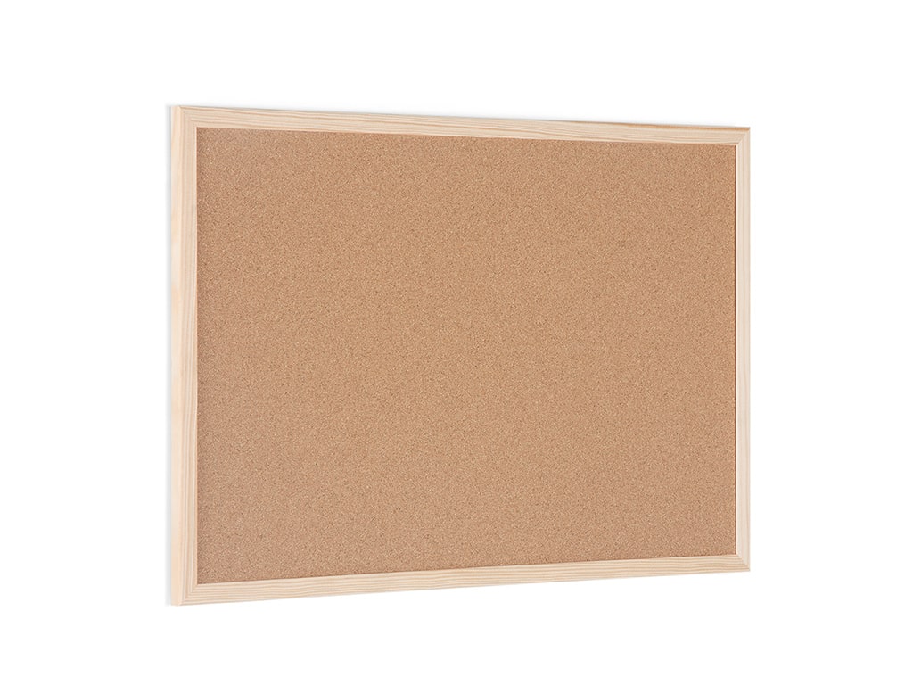 MasterVision MC040012010 Cork Bulletin Board Pine Frame