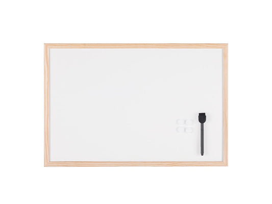 MasterVision MM04001010 Magnetic Dry-Erase Board Pine Frame