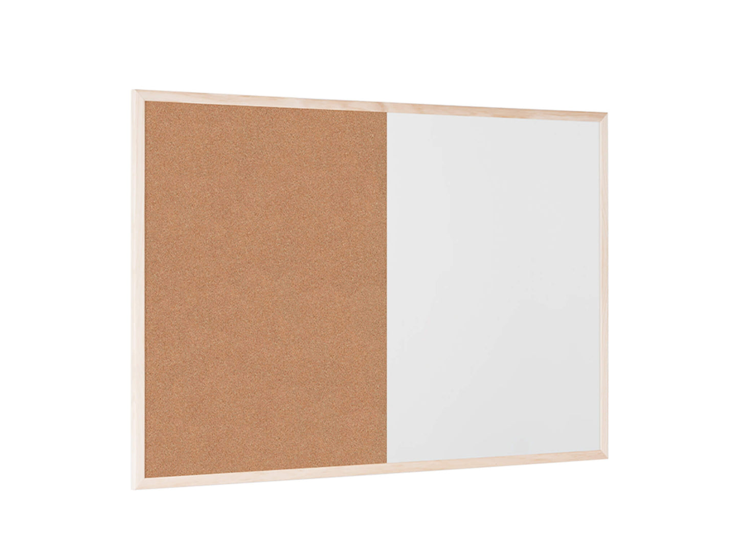 MasterVision MX04001010 Combo Cork And Dry-Erase Board Pine Frame