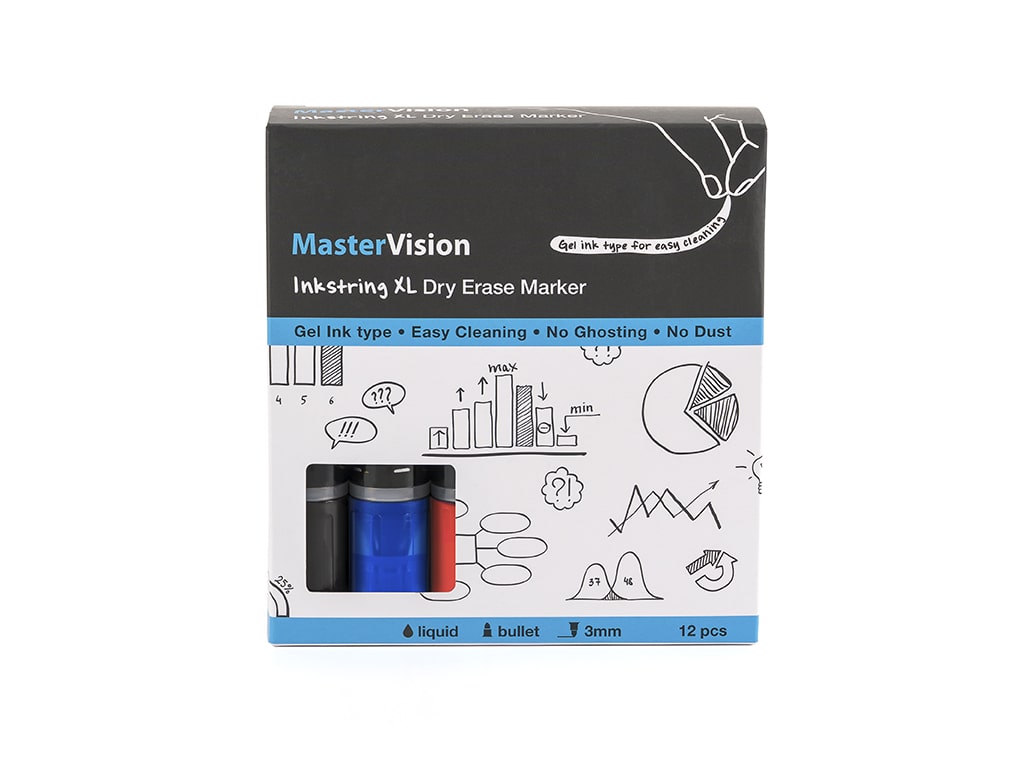 MasterVision PE4101 Inkstring Xl Dry Erase Marker