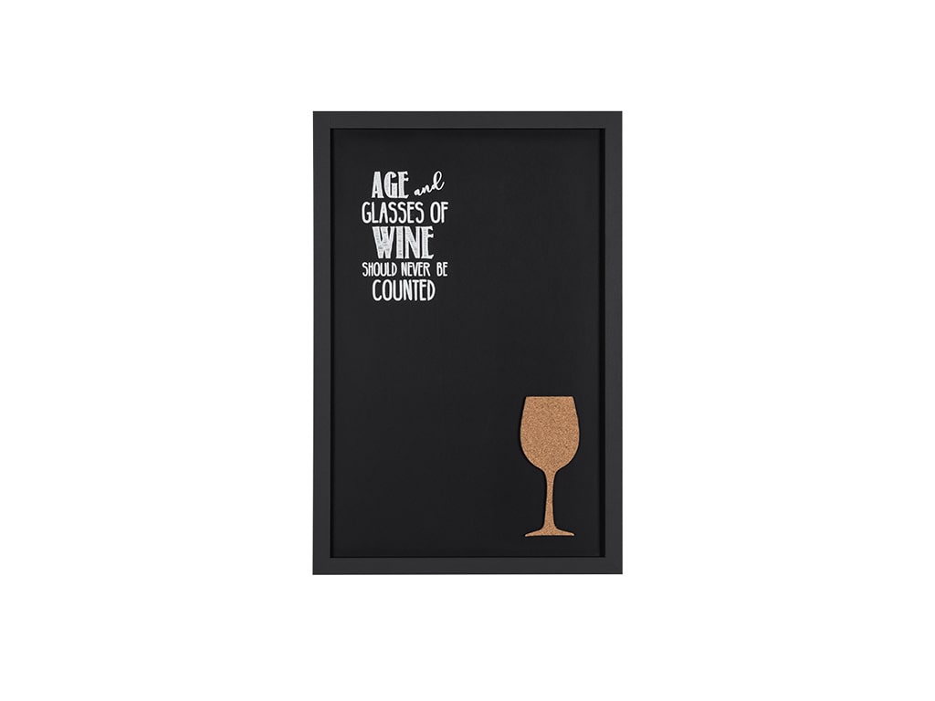 MasterVision PM0327168 Vino Combo Quote Chalkboard