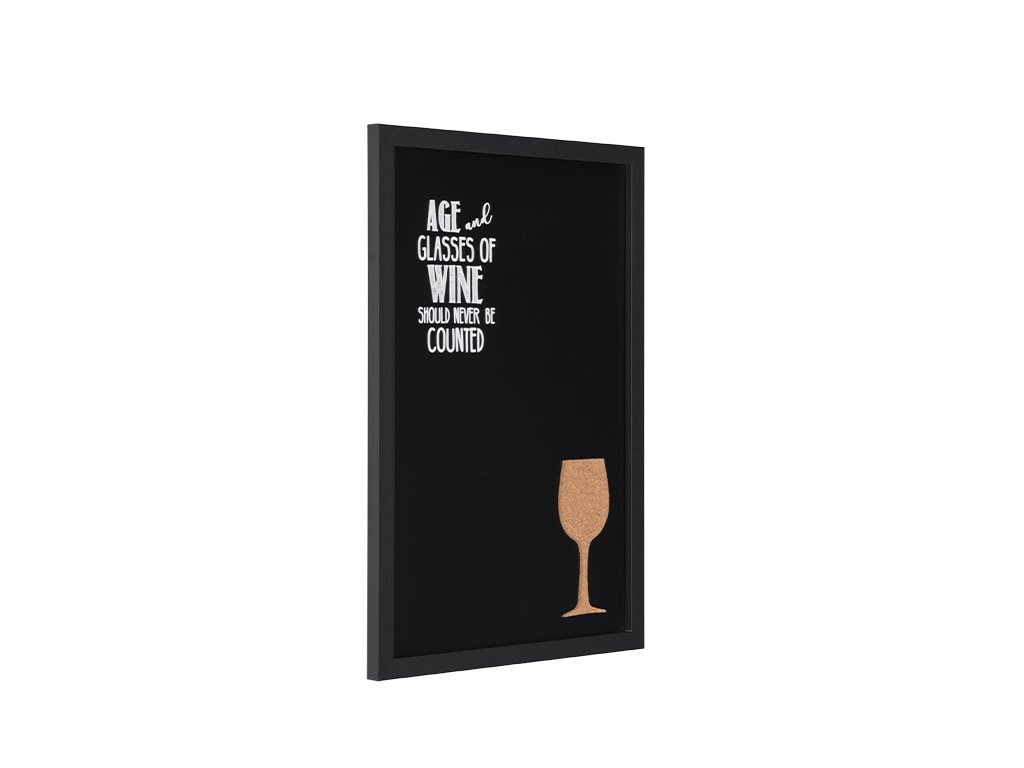 MasterVision PM0327168 Vino Combo Quote Chalkboard