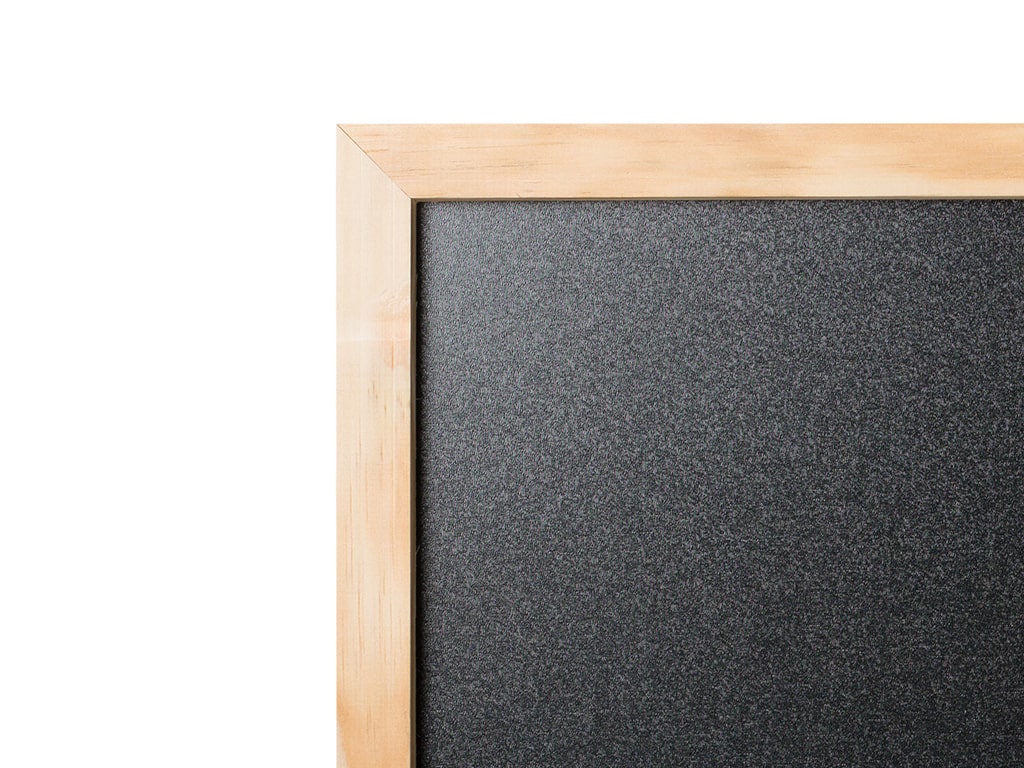 MasterVision PM04010119 Chalk Board Pine Frame