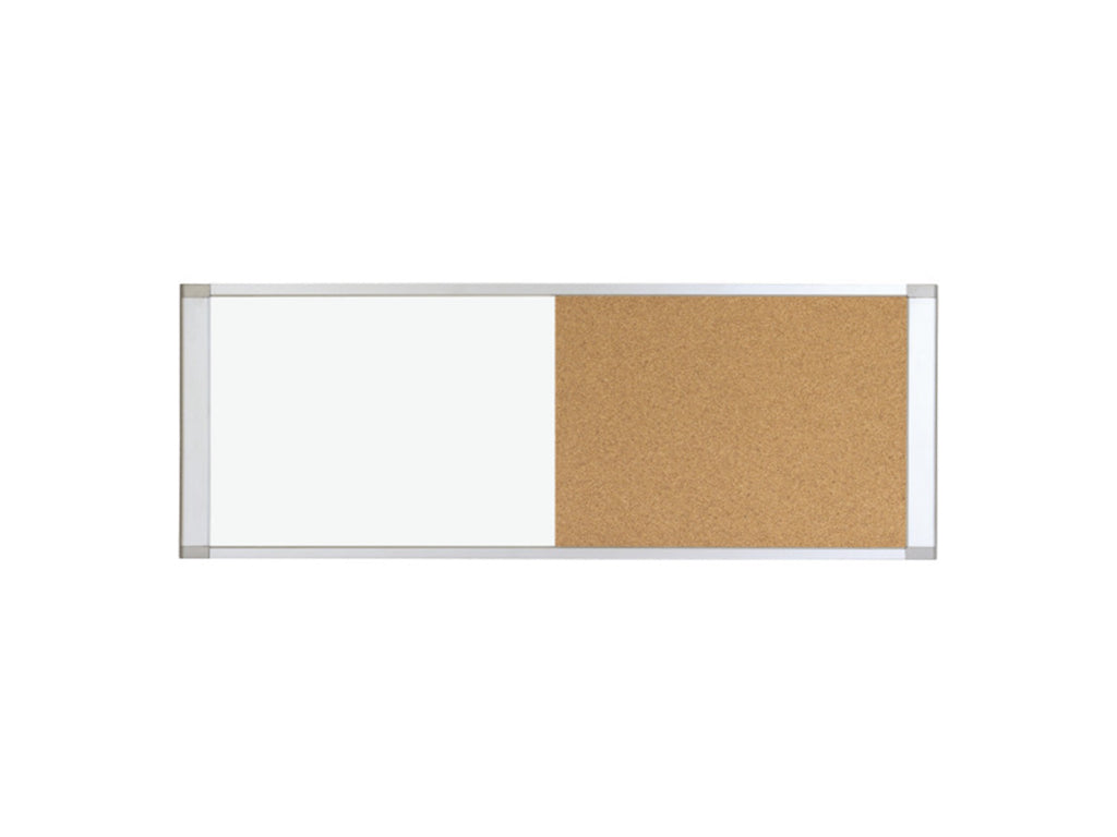 MasterVision XA10003700 Cubicle Workstation Half Cork/Half Magnetic Steel Whiteboard