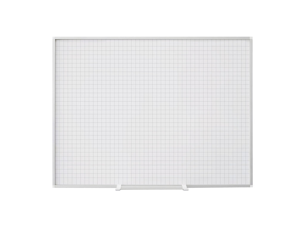 MasterVision MA2747830 1"X1" Grided Magnetic Steel Planner Board