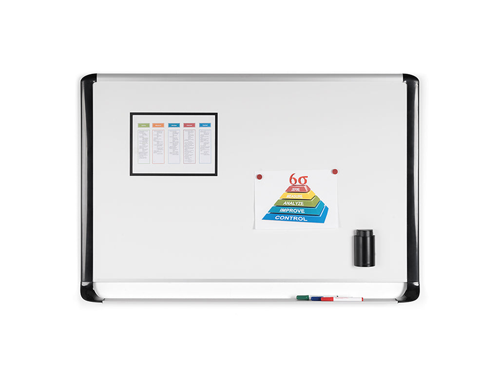 MasterVision MVI050401 Mvi Series Magnetic Porcelain Whiteboard