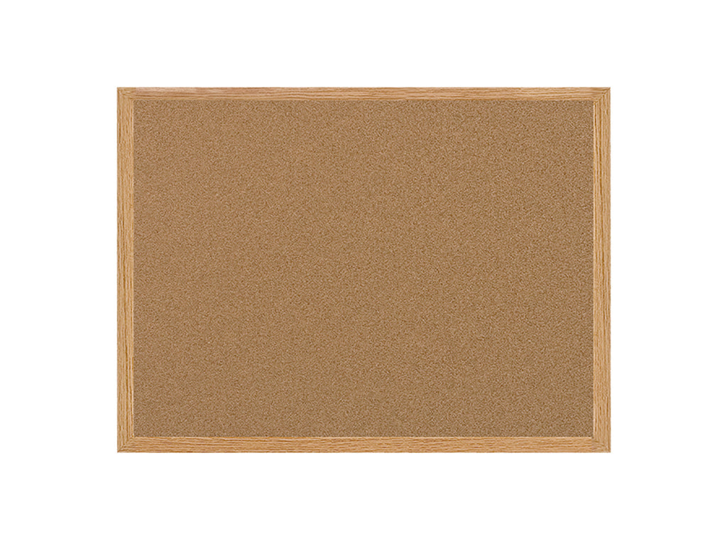 MasterVision SB0420001233 Earth Series Cork Board Wood Finish Frame