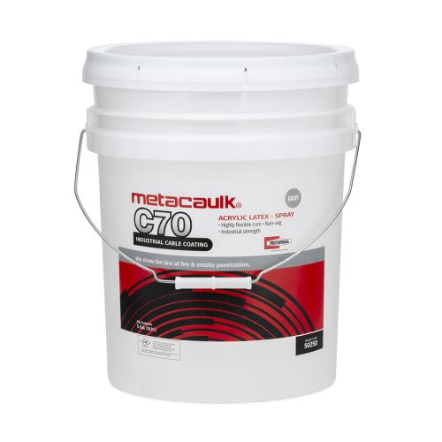 Rectorseal 50250 Metacaulk Industrial Cable Coating 5 Gallon, Gray