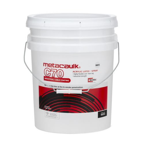 Rectorseal 50253 Metacaulk Industrial Cable Coating 5 Gallon, White