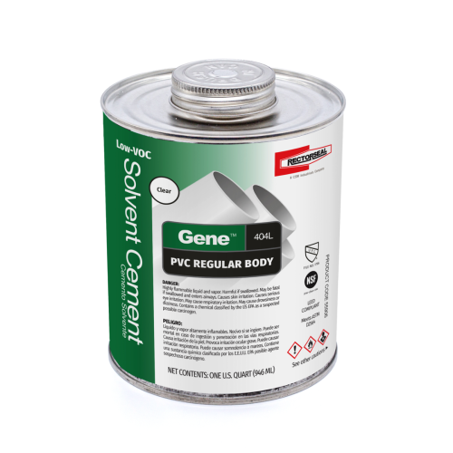 Rectorseal 55906 Gene 404 Low Voc PVC 1 qt.