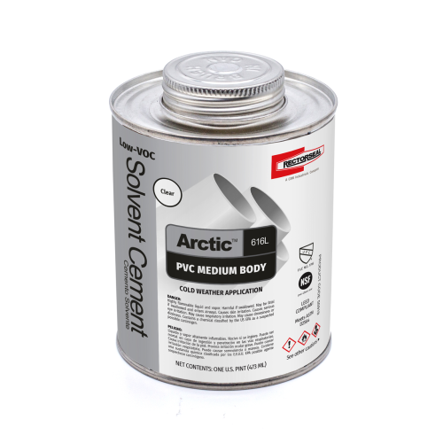 Rectorseal 55919 Arctic 616 Medium PVC Low Voc 1 pt.