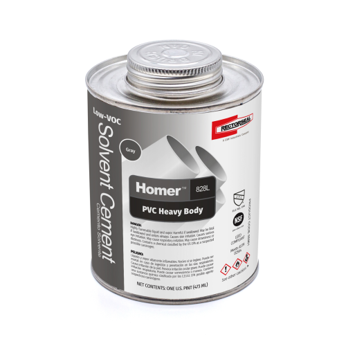 Rectorseal 55961 Homer 828 Low Voc PVC, 1 pt.