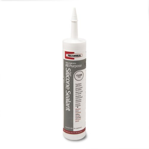 Rectorseal 57506 Silicone Caulk, Clear