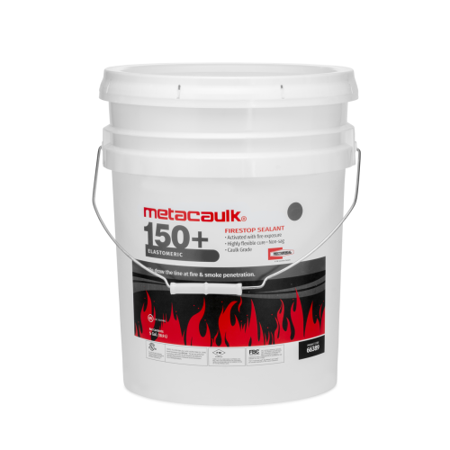 Rectorseal 66425 Metacaulk Firestop Sealant 150+ Gray, 5 Gallon Pail