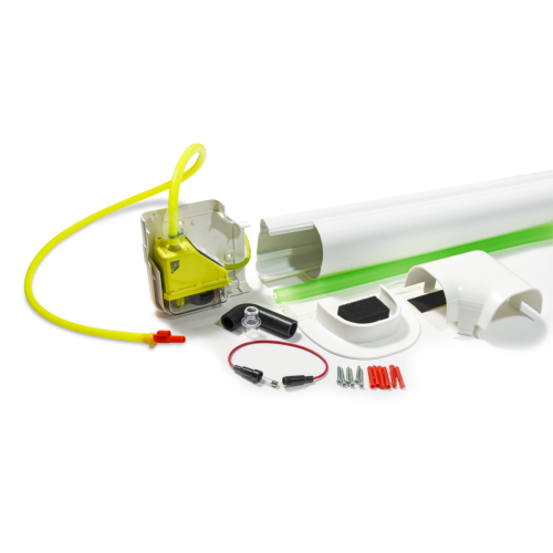 Rectorseal 83859 Aspen Mini-Lime Univolt Pump w/ Fortress White Duct