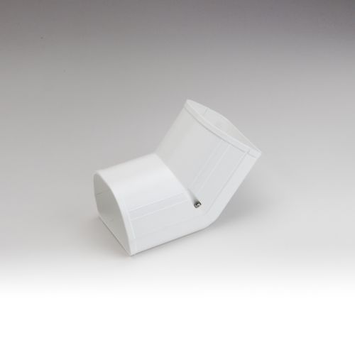 Rectorseal 84000 Fortress Lineset Covers 3.5" 45° In Vertical Ell, White 92