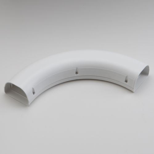 Rectorseal 84013 Fortress Lineset Covers 3.5" 90° Sweep Ell, White 92