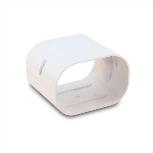 Rectorseal 84181 Fortress Lineset Covers 6" 120° Adj Flat Ell, White 150