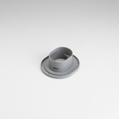 Rectorseal 84257 Fortress Lineset Covers 3.5" Wall Flange, Gray 92