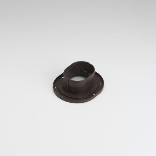 Rectorseal 84277 Fortress Lineset Covers 3.5" Wall Flange, Brown 92