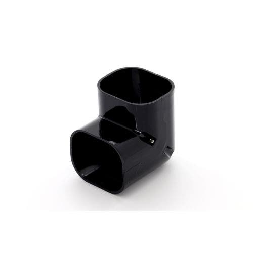 Rectorseal 85036 Slimduct 5.5" 90° Vertical Ell, Black 140