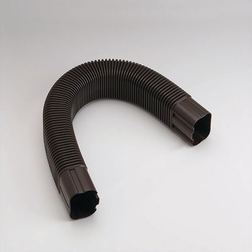 Rectorseal 85468 Slimduct 3.75" Flex Ell, 31" L, Brown 100-800