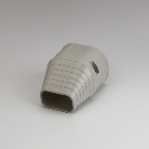 Rectorseal 86027 Slimduct 2.75" End Fitting, Ivory 77