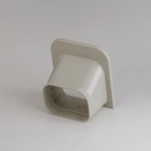 Rectorseal 86134 Slimduct 3.75" Soffit Inlet, Ivory 100