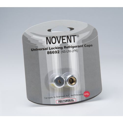 Rectorseal 86692 Novent Silver Uni Cap 1/4" thread, 2 pk