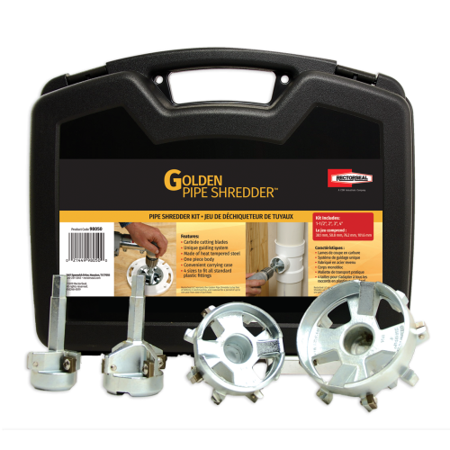 Rectorseal 98050 Golden Pipe Shredder Kit