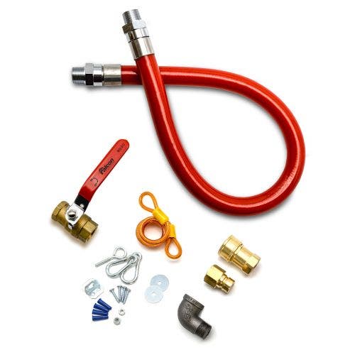 Rectorseal BR1236KIT BIG RED 3/4" I.D. STANDARD KIT - 1/2" MIP X 1/2" MIP X 36"